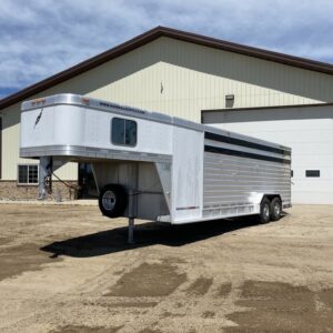 Used 2010 Featherlite 24FT Stock Combo – 2 Compartments