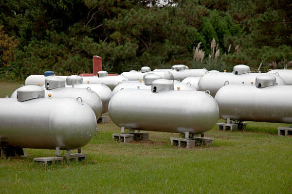 underground propane tank